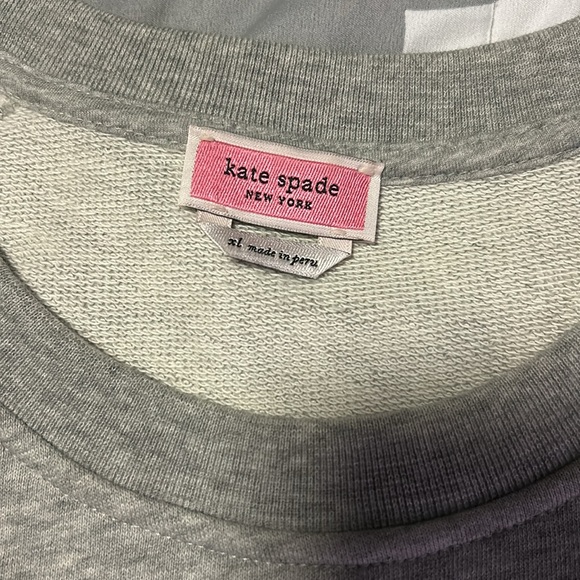 Kate Spade short sleeve sweatshirt size XL - Picture 3 of 7